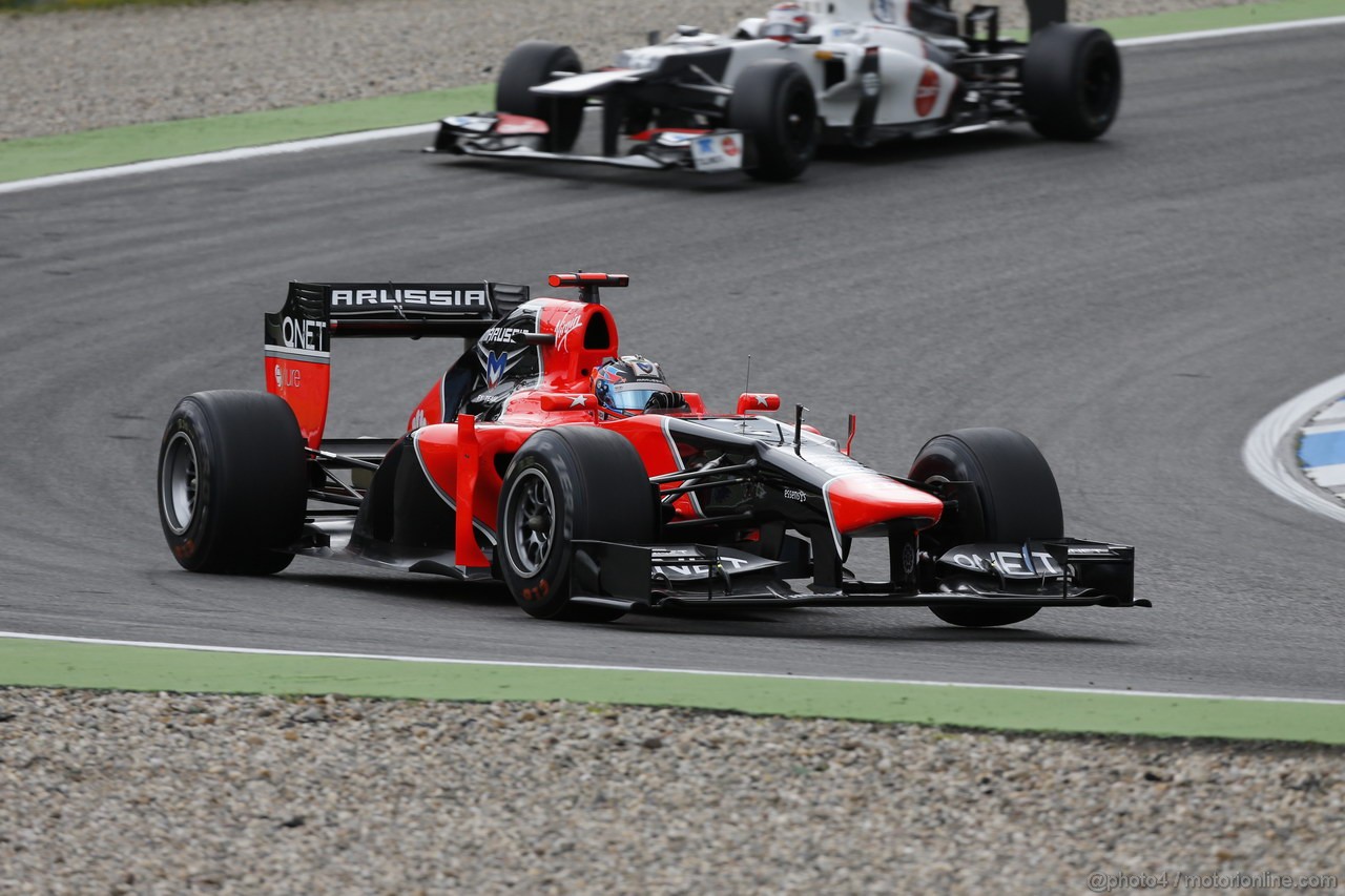 GP GERMANIA, 20.07.2012 - - Prove Libere 1, Timo Glock (GER) Marussia F1 Team MR01