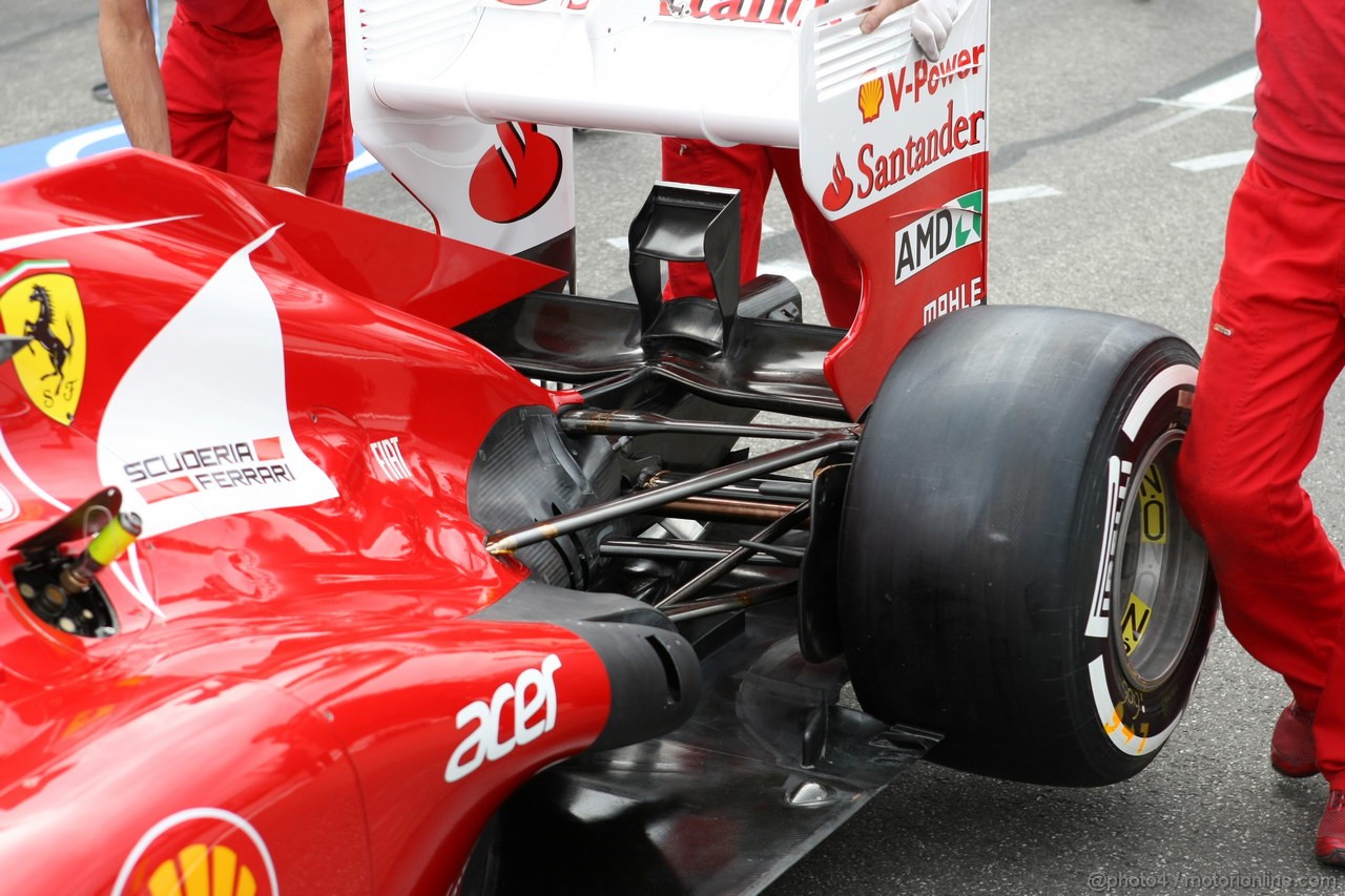 GP GERMANIA, 20.07.2012 -- Prove Libere 1,  Felipe Massa (BRA) Ferrari F2012