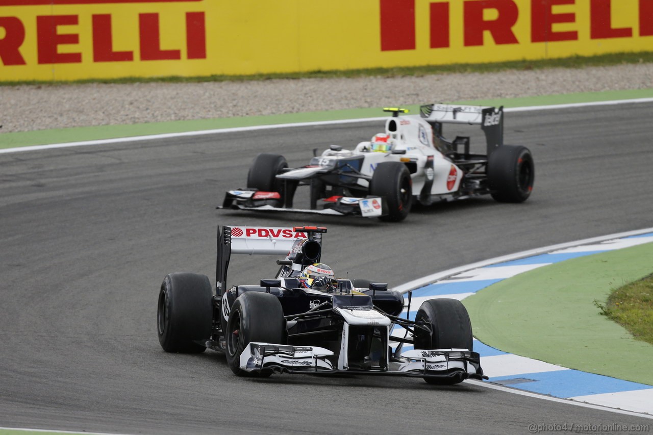 GP GERMANIA, 20.07.2012 - - Prove Libere 1, Pastor Maldonado (VEN), Williams F1 Team FW34