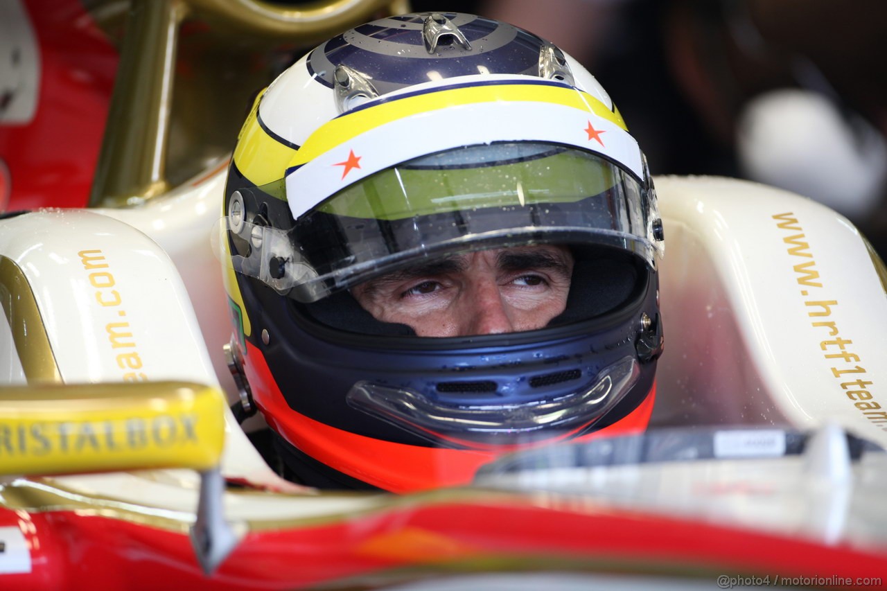 GP GERMANIA, 20.07.2012 - - Prove Libere 1, Pedro de la Rosa (ESP) HRT Formula 1 Team F112