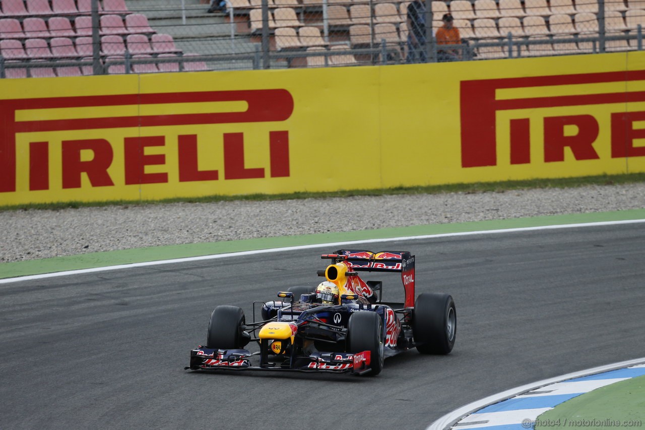 GP GERMANIA, 20.07.2012 - - Prove Libere 1, Sebastian Vettel (GER) Red Bull Racing RB8