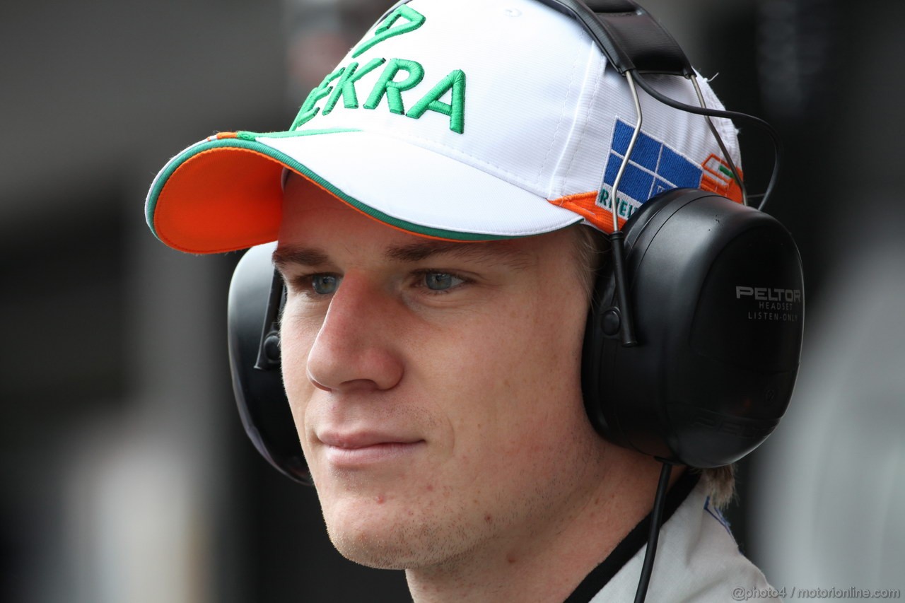 GP GERMANIA, 20.07.2012 - Prove Libere 1,  Nico Hulkenberg (GER) Sahara Force India F1 Team VJM05
