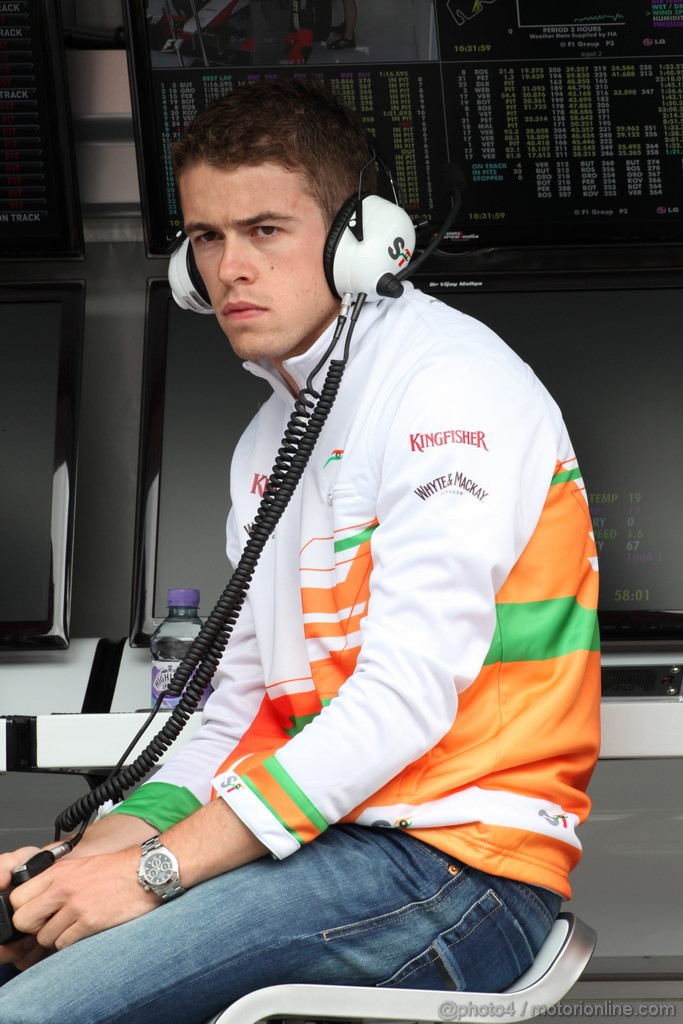 GP GERMANIA, 20.07.2012 - - Prove Libere 1, Paul di Resta (GBR) Sahara Force India F1 Team VJM05