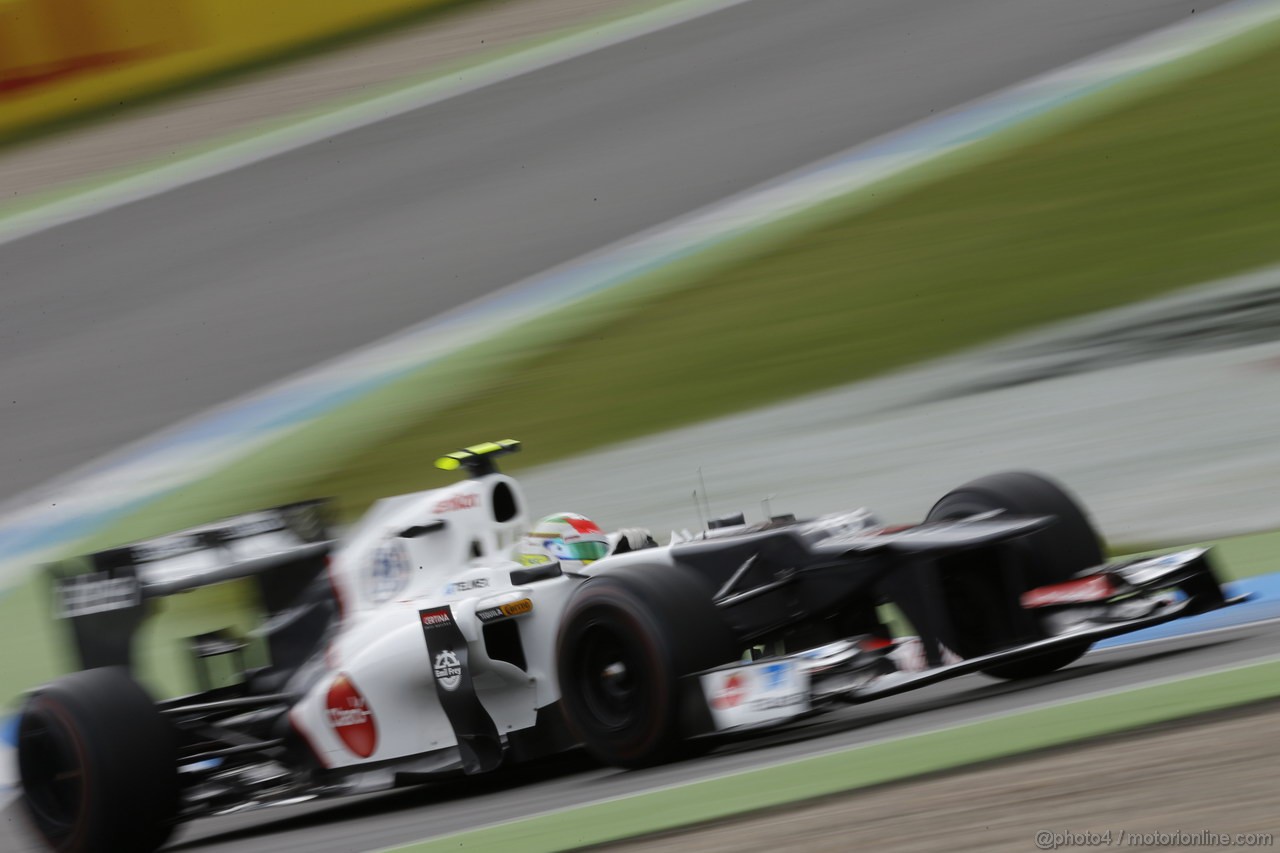 GP GERMANIA, 20.07.2012 - - Prove Libere 1, Sergio Prez (MEX) Sauber F1 Team C31