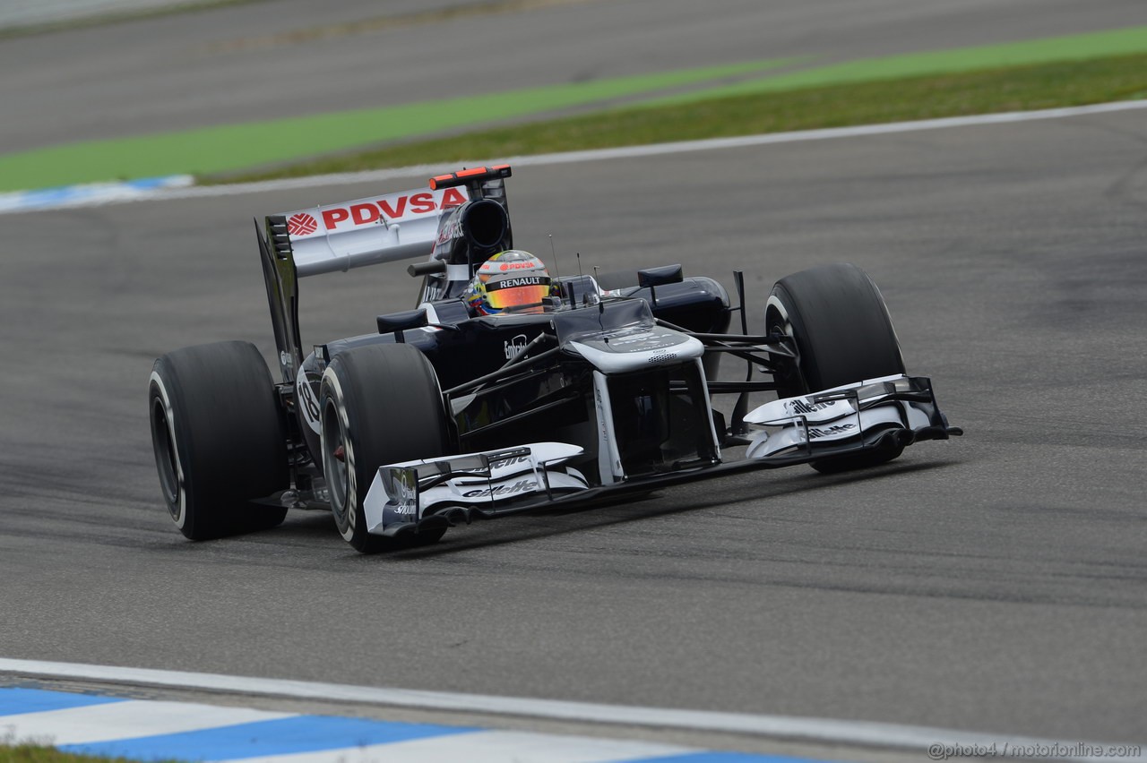 GP GERMANIA, 20.07.2012 - Prove Libere 1, Pastor Maldonado (VEN), Williams F1 Team FW34