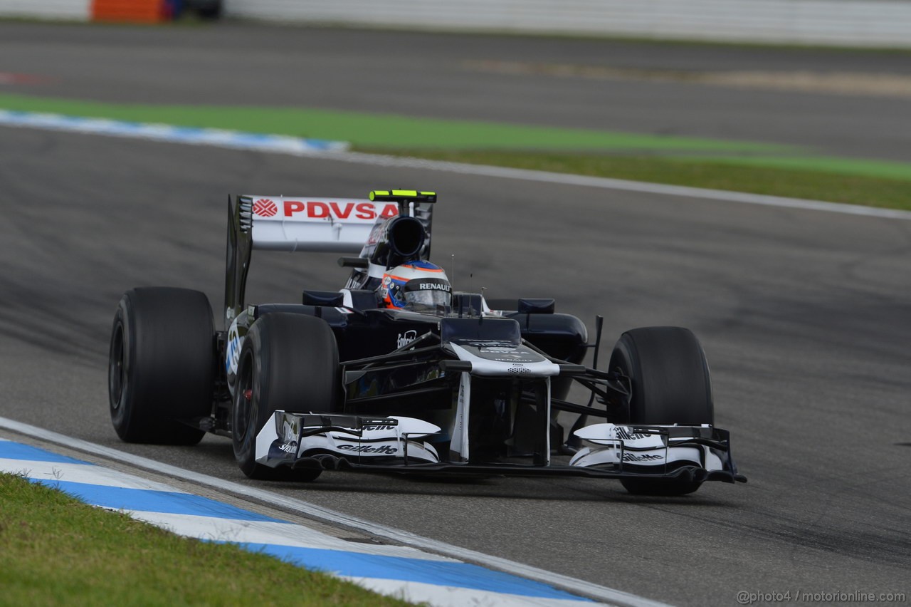 GP GERMANIA, 20.07.2012 - Prove Libere 1, Valtteri Bottas (FIN), Test Driver, Williams F1 Team