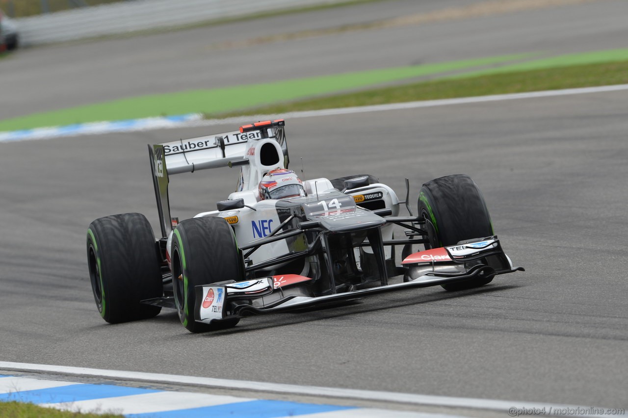 GP GERMANIA, 20.07.2012 - Prove Libere 1, Kamui Kobayashi (JAP) Sauber F1 Team C31