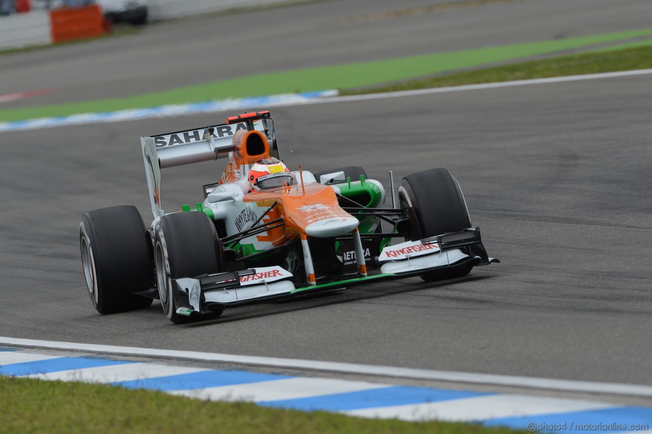 GP GERMANIA, 20.07.2012 - Prove Libere 1, Jules Bianchi (FRA), Test Driver, Sahara Force India Formula One Team VJM05