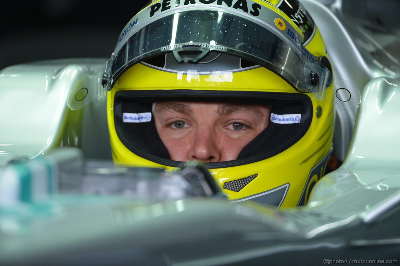 GP GERMANIA, 20.07.2012 - Prove Libere 1, Nico Rosberg (GER) Mercedes AMG F1 W03