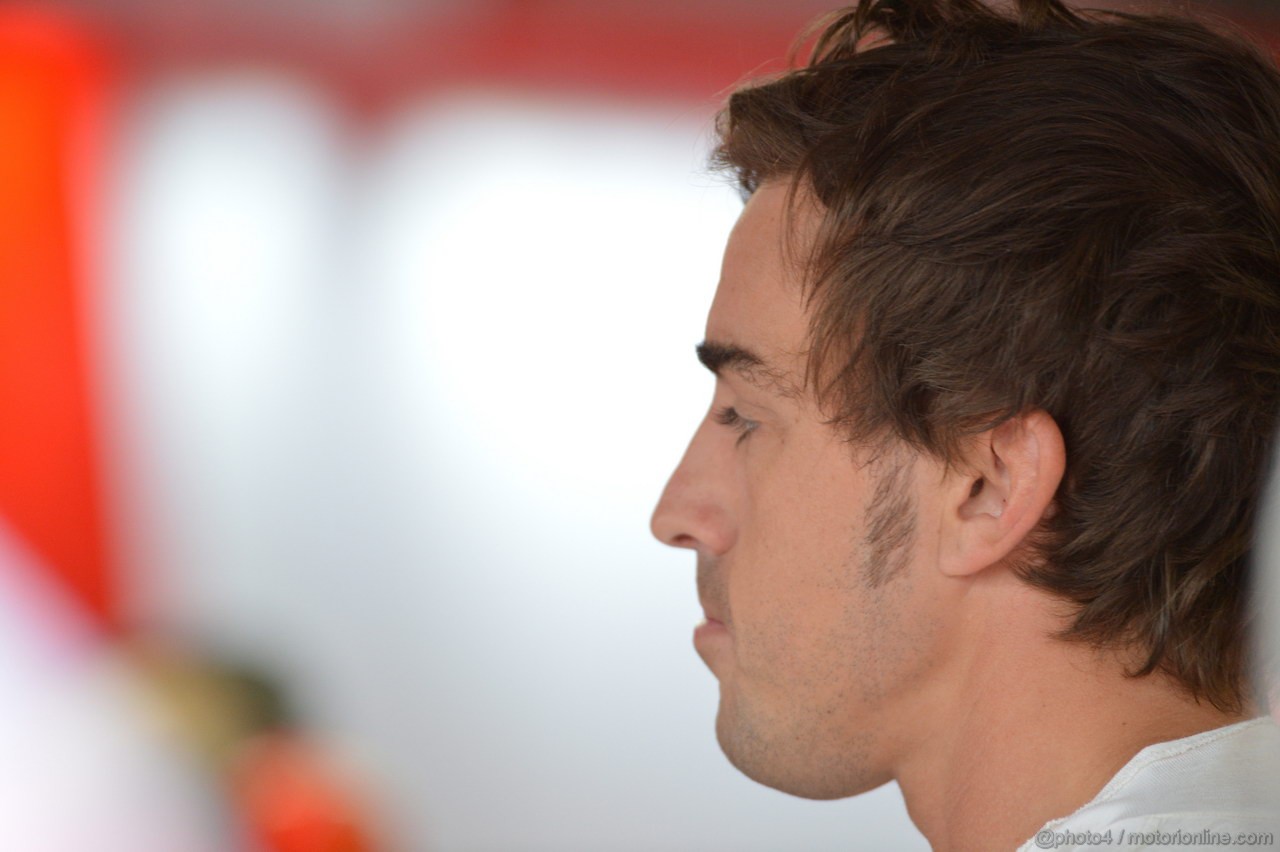 GP GERMANIA, 20.07.2012 - Prove Libere 1, Fernando Alonso (ESP) Ferrari F2012