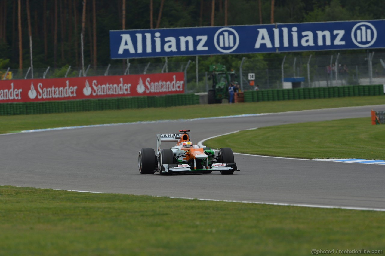 GP GERMANIA, 20.07.2012 - Prove Libere 1, Jules Bianchi (FRA), Test Driver, Sahara Force India Formula One Team VJM05