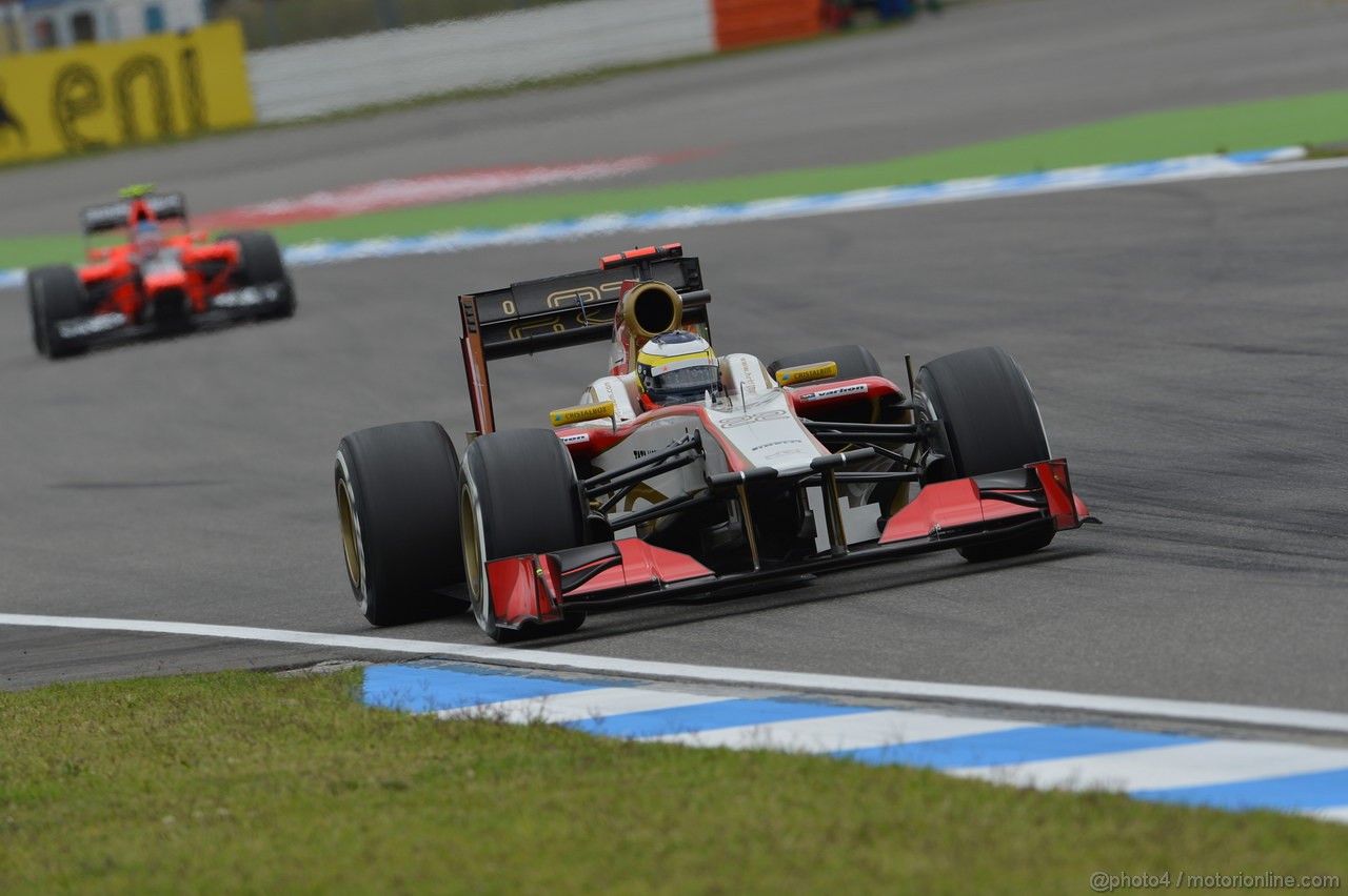 GP GERMANIA, 20.07.2012 - Prove Libere 1, Pedro de la Rosa (ESP) HRT Formula 1 Team F112