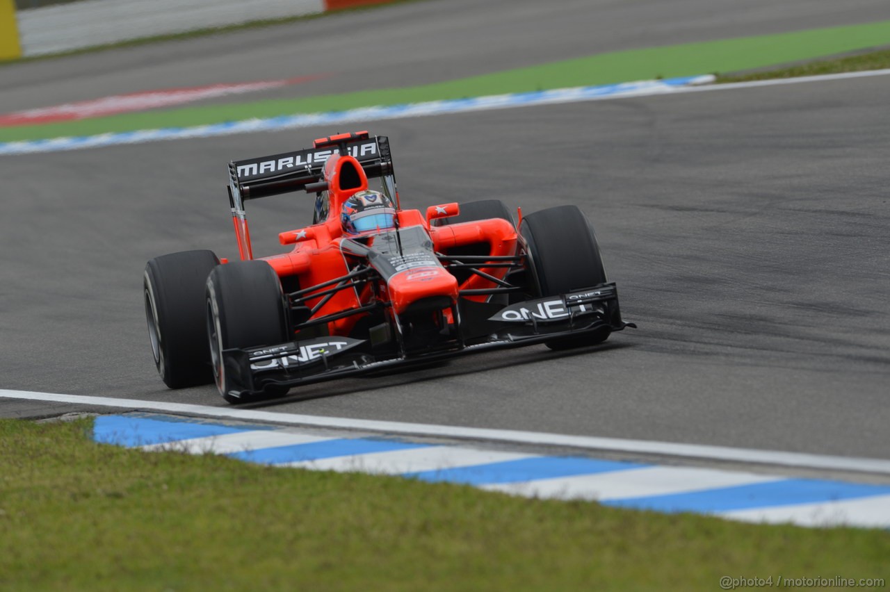 GP GERMANIA, 20.07.2012 - Prove Libere 1, Timo Glock (GER) Marussia F1 Team MR01
