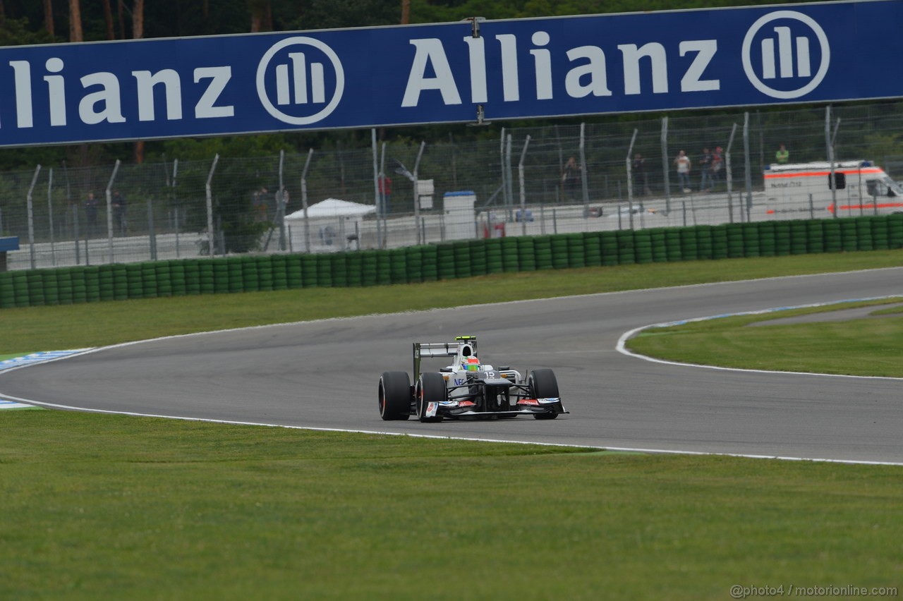 GP GERMANIA, 20.07.2012 - Prove Libere 1, Sergio Prez (MEX) Sauber F1 Team C31