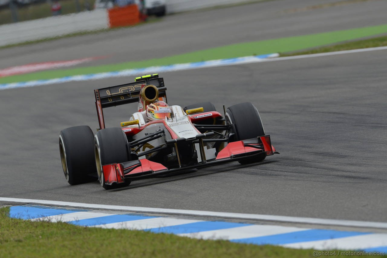 GP GERMANIA, 20.07.2012 - Prove Libere 1, Dani Clos (ESP) HRT Formula 1 Team F112 Test Driver