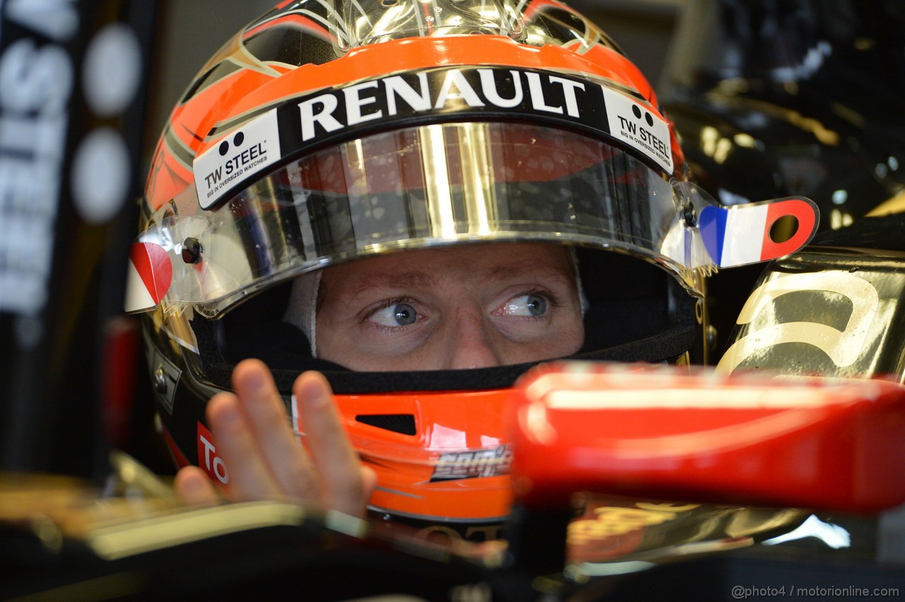 GP GERMANIA, 20.07.2012 - Prove Libere 1, Romain Grosjean (FRA) Lotus F1 Team E20