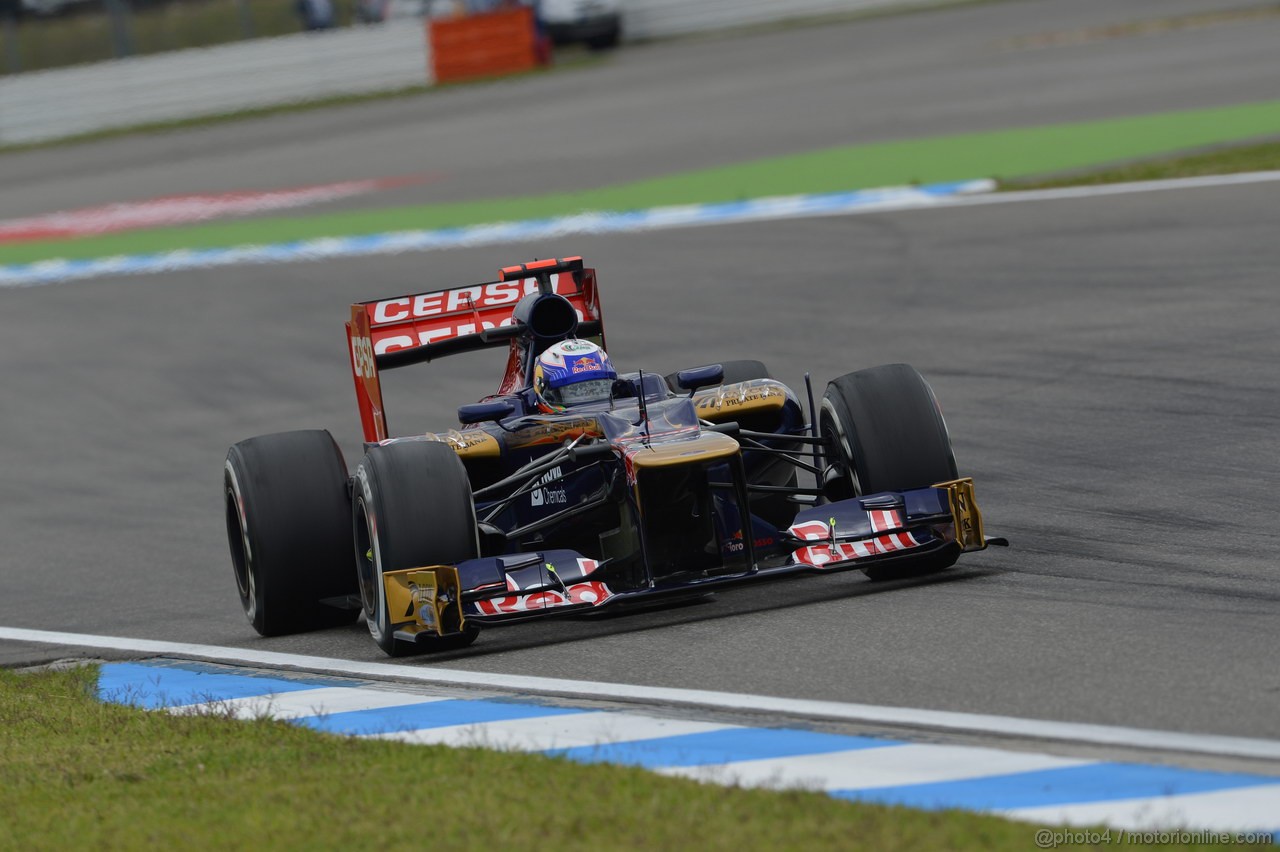 GP GERMANIA, 20.07.2012 - Prove Libere 1, Daniel Ricciardo (AUS) Scuderia Toro Rosso STR7