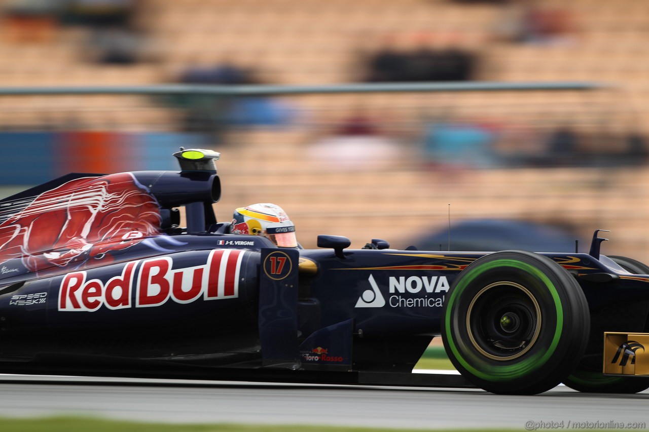 GP GERMANIA, 20.07.2012 - Prove Libere 2, Jean-Eric Vergne (FRA) Scuderia Toro Rosso STR7