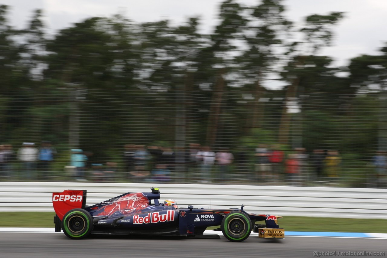 GP GERMANIA, 20.07.2012 - Prove Libere 2, Jean-Eric Vergne (FRA) Scuderia Toro Rosso STR7