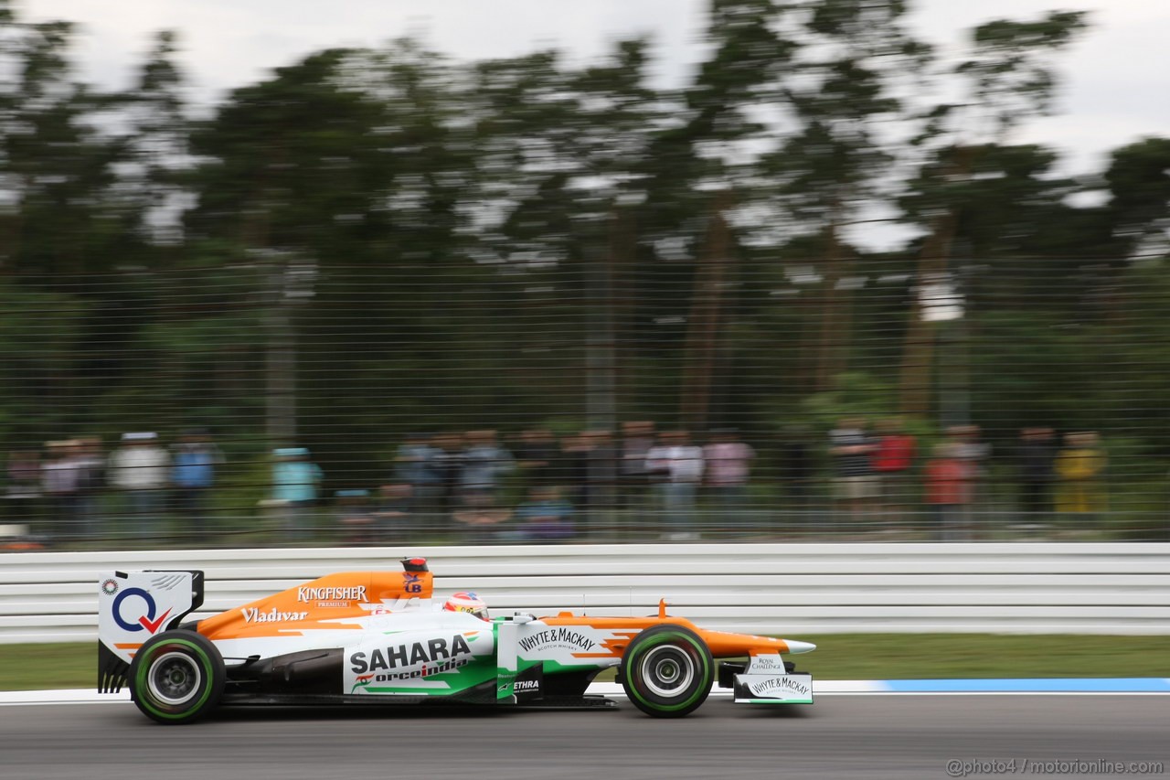 GP GERMANIA, 20.07.2012 - Prove Libere 2, Paul di Resta (GBR) Sahara Force India F1 Team VJM05