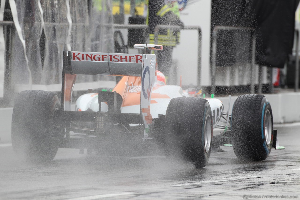 GP GERMANIA, 20.07.2012 - Prove Libere 2, Paul di Resta (GBR) Sahara Force India F1 Team VJM05