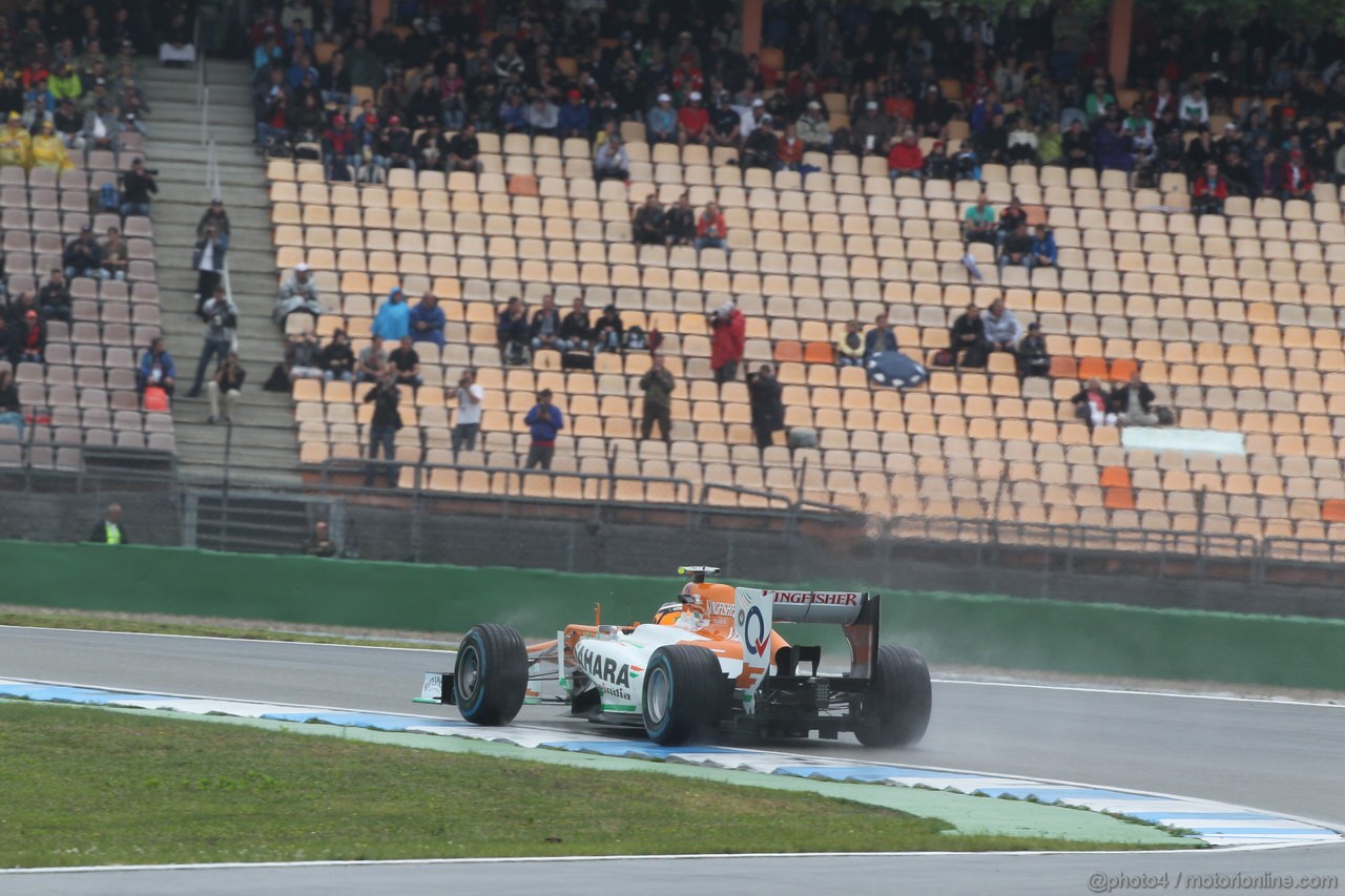 GP GERMANIA, 20.07.2012 - Prove Libere 2, Nico Hulkenberg (GER) Sahara Force India F1 Team VJM05