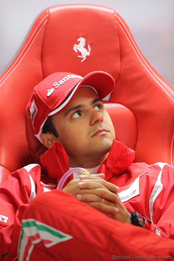 GP GERMANIA, 20.07.2012 - Prove Libere 2, Felipe Massa (BRA) Ferrari F2012