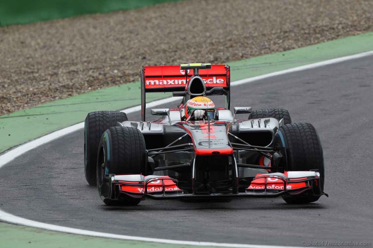 GP GERMANIA, 20.07.2012 - Prove Libere 2, Lewis Hamilton (GBR) McLaren Mercedes MP4-27