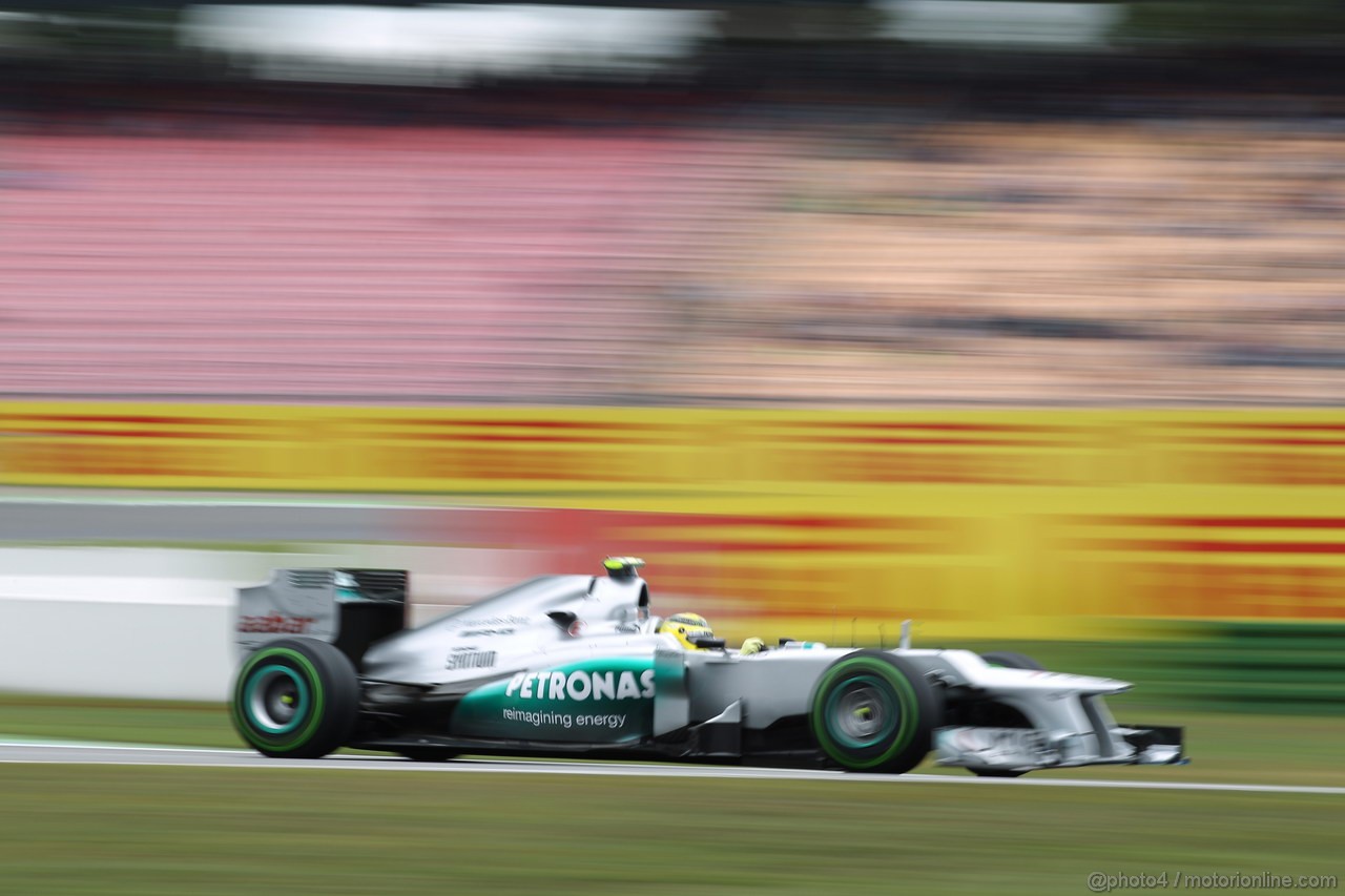 GP GERMANIA, 20.07.2012 - Prove Libere 2, Nico Rosberg (GER) Mercedes AMG F1 W03