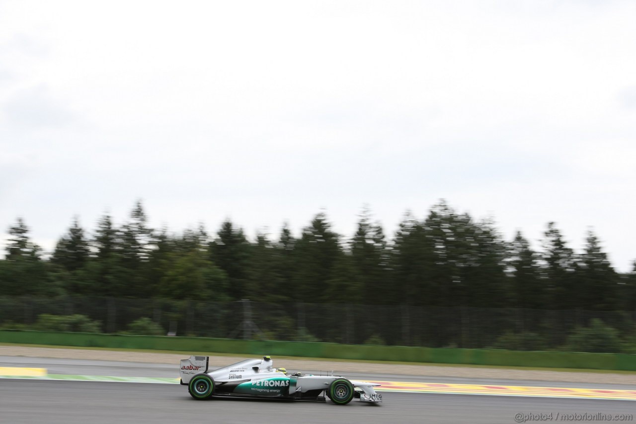 GP GERMANIA, 20.07.2012 - Prove Libere 2, Nico Rosberg (GER) Mercedes AMG F1 W03