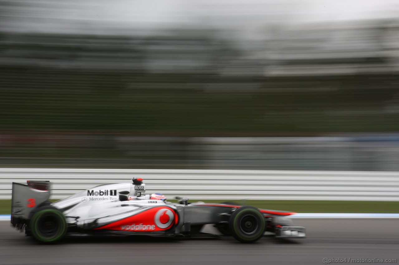 GP GERMANIA, 20.07.2012 - Prove Libere 2, Jenson Button (GBR) McLaren Mercedes MP4-27