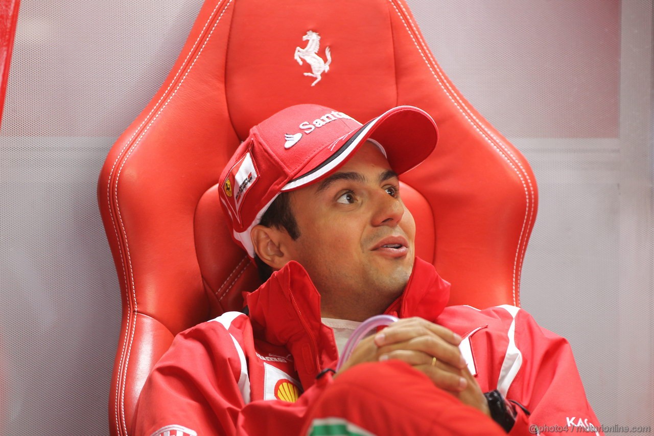 GP GERMANIA, 20.07.2012 - Prove Libere 2, Felipe Massa (BRA) Ferrari F2012
