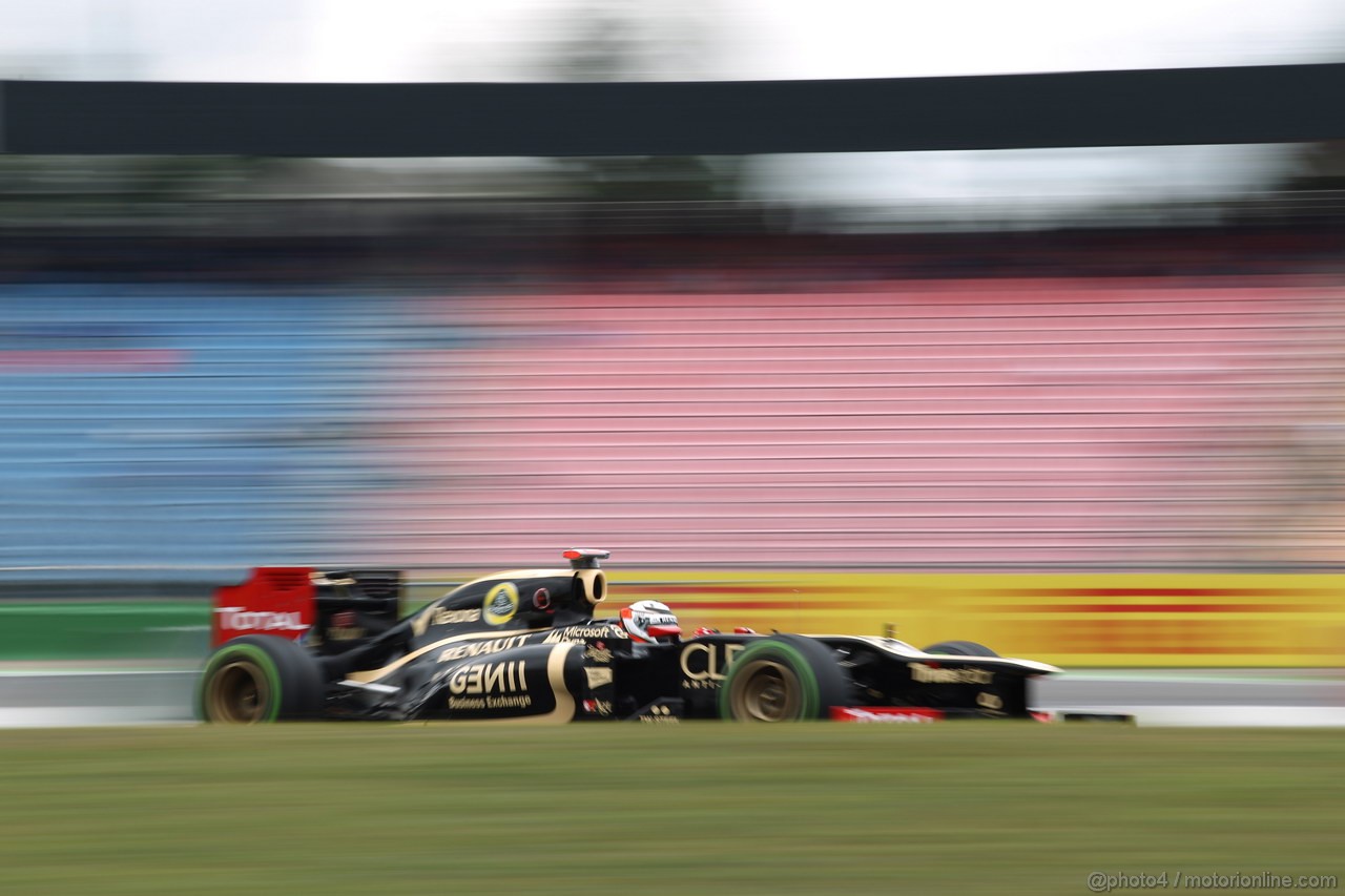 GP GERMANIA, 20.07.2012 - Prove Libere 2, Kimi Raikkonen (FIN) Lotus F1 Team E20