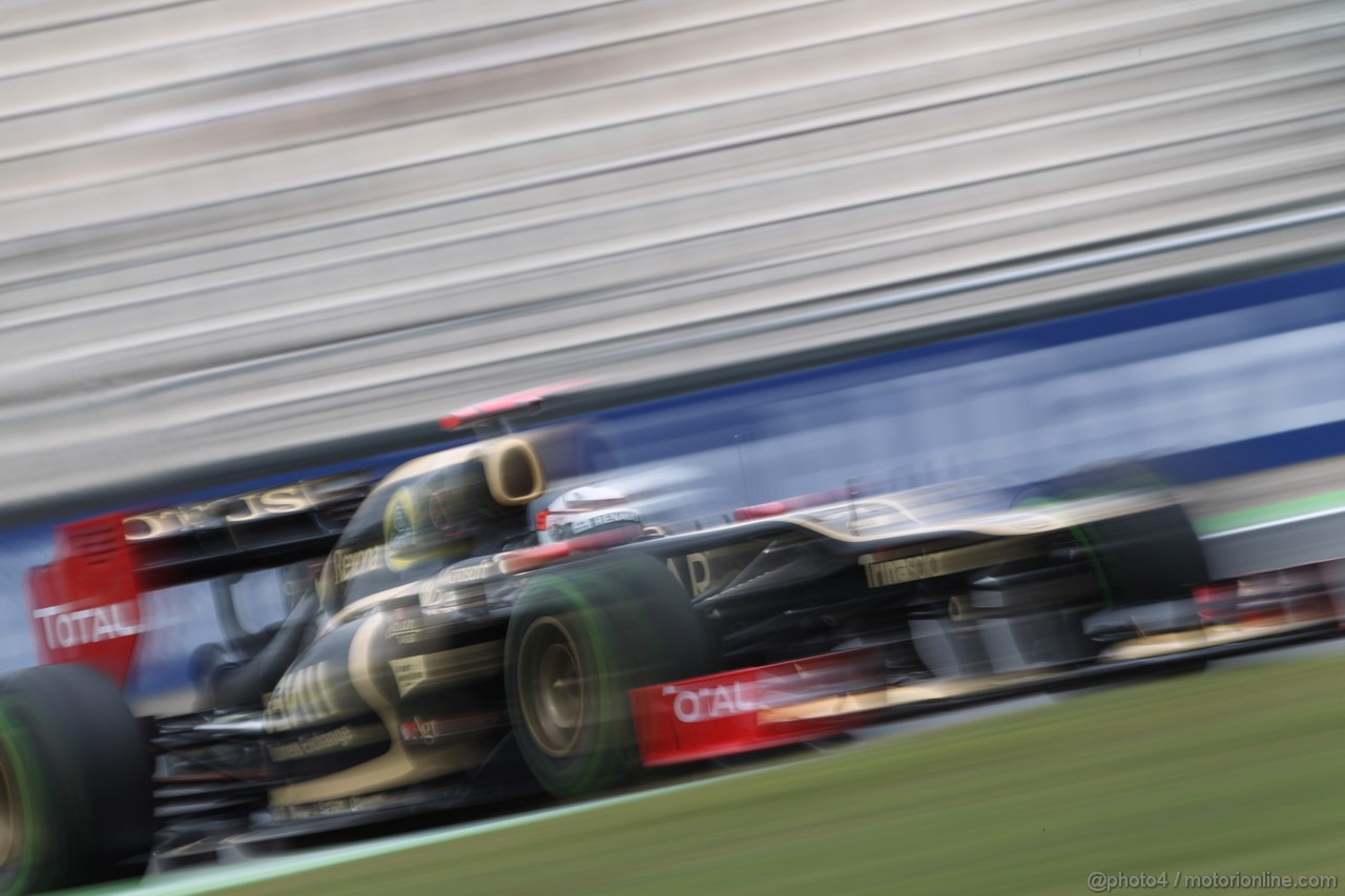 GP GERMANIA, 20.07.2012 - Prove Libere 2, Kimi Raikkonen (FIN) Lotus F1 Team E20