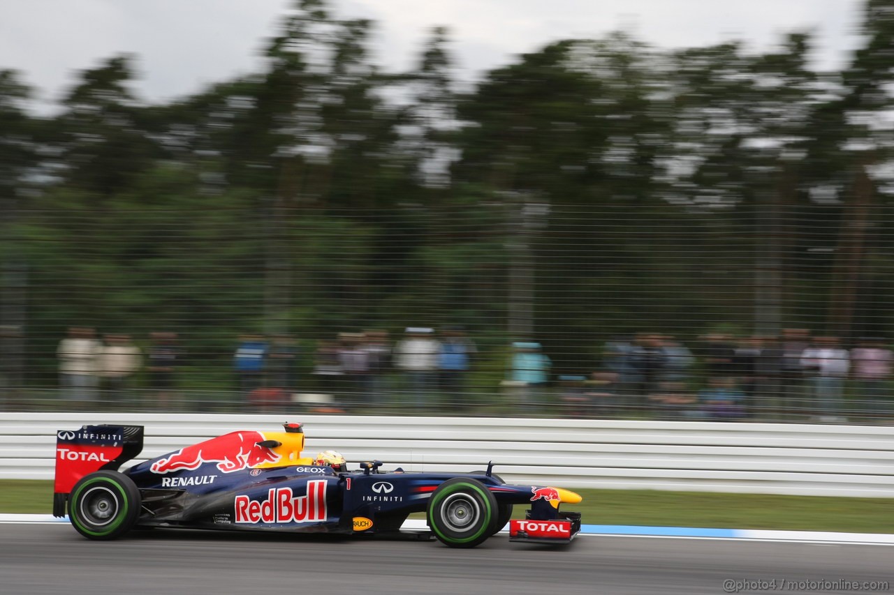 GP GERMANIA, 20.07.2012 - Prove Libere 2, Sebastian Vettel (GER) Red Bull Racing RB8