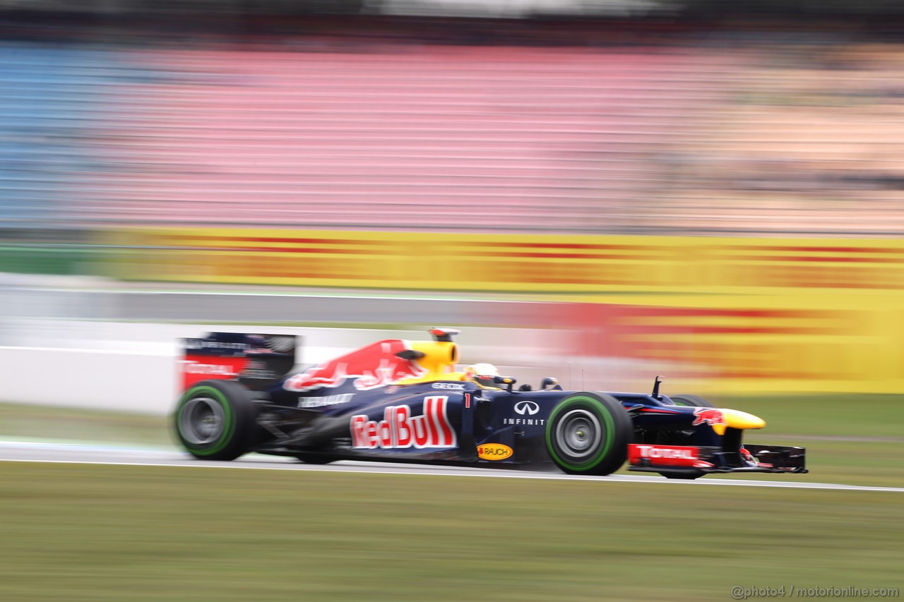 GP GERMANIA, 20.07.2012 - Prove Libere 2, Sebastian Vettel (GER) Red Bull Racing RB8