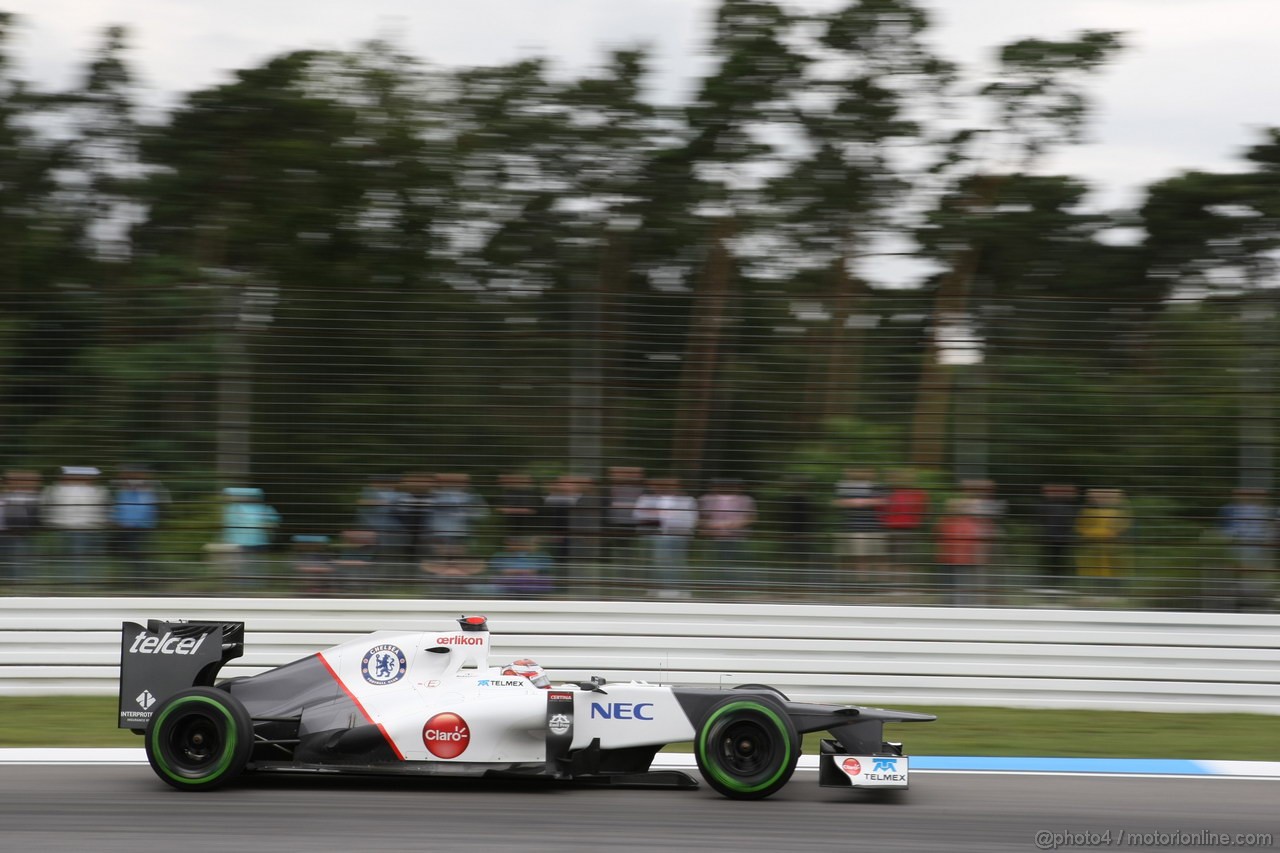 GP GERMANIA, 20.07.2012 - Prove Libere 2, Kamui Kobayashi (JAP) Sauber F1 Team C31