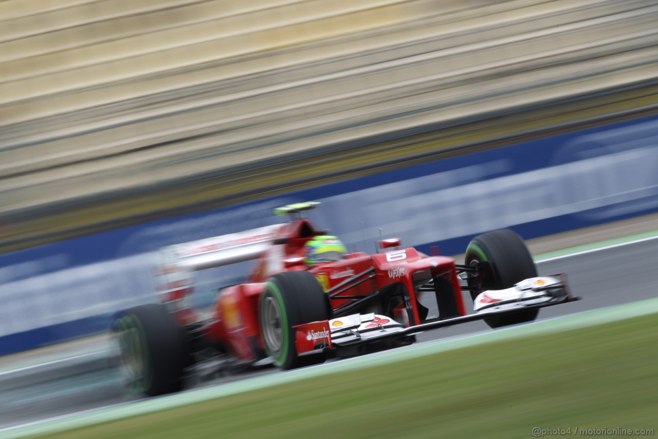 GP GERMANIA, 20.07.2012 - Prove Libere 2, Felipe Massa (BRA) Ferrari F2012