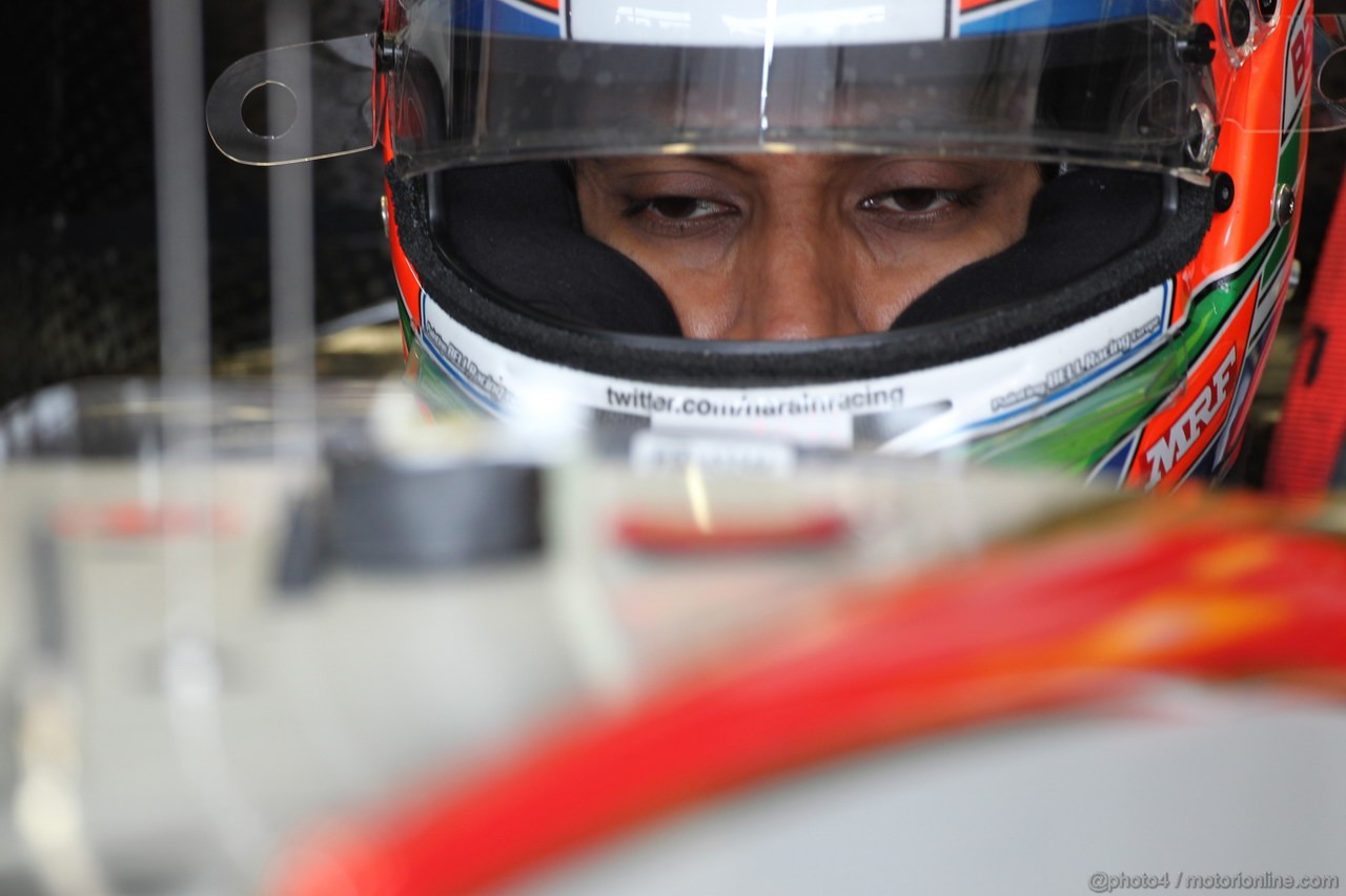 GP GERMANIA, 20.07.2012 - Prove Libere 2, Narain Karthikeyan (IND) HRT Formula 1 Team F112