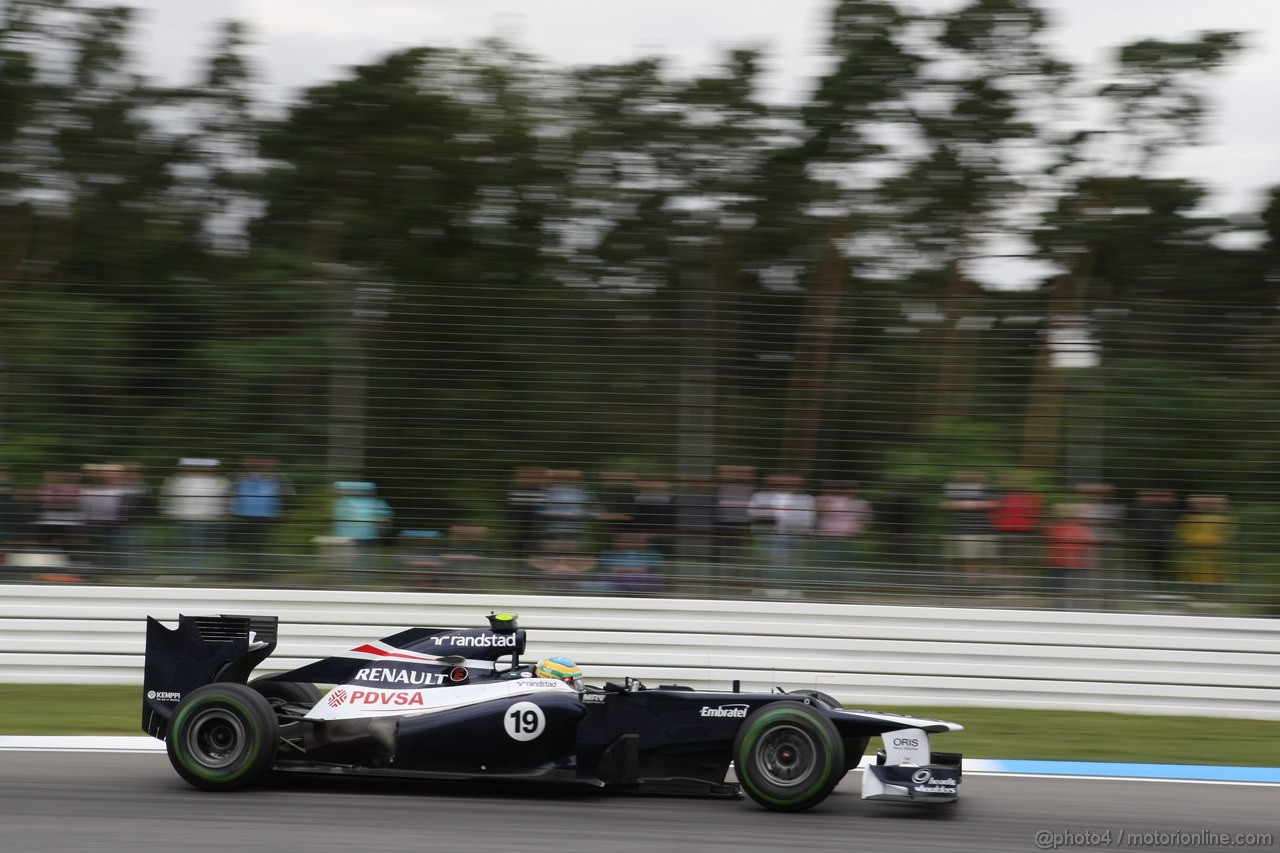 GP GERMANIA, 20.07.2012 - Prove Libere 2, Bruno Senna (BRA) Williams F1 Team FW34