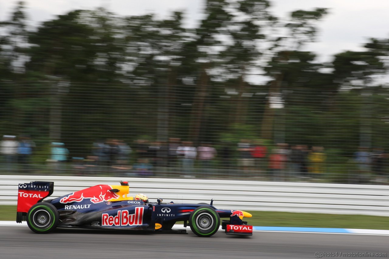 GP GERMANIA, 20.07.2012 - Prove Libere 2, Sebastian Vettel (GER) Red Bull Racing RB8