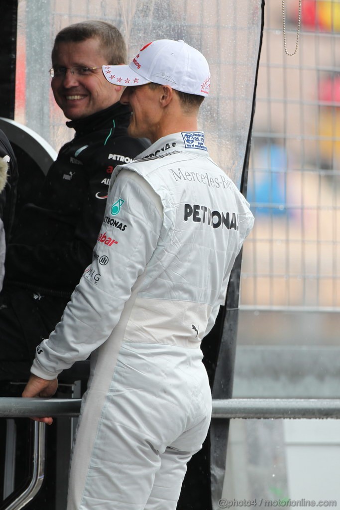 GP GERMANIA, 20.07.2012 - Prove Libere 2, Michael Schumacher (GER) Mercedes AMG F1 W03