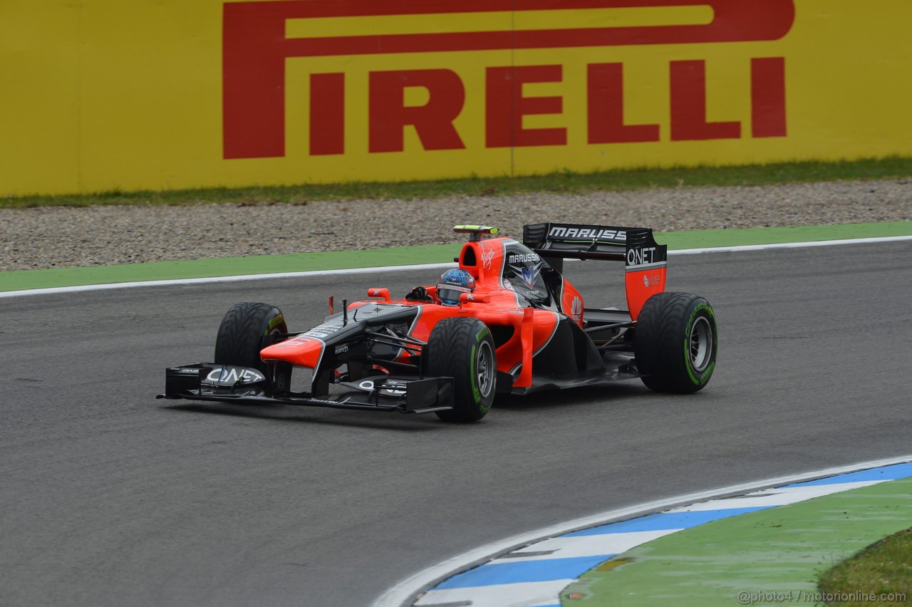 GP GERMANIA, 20.07.2012 - Prove Libere 2, Timo Glock (GER) Marussia F1 Team MR01