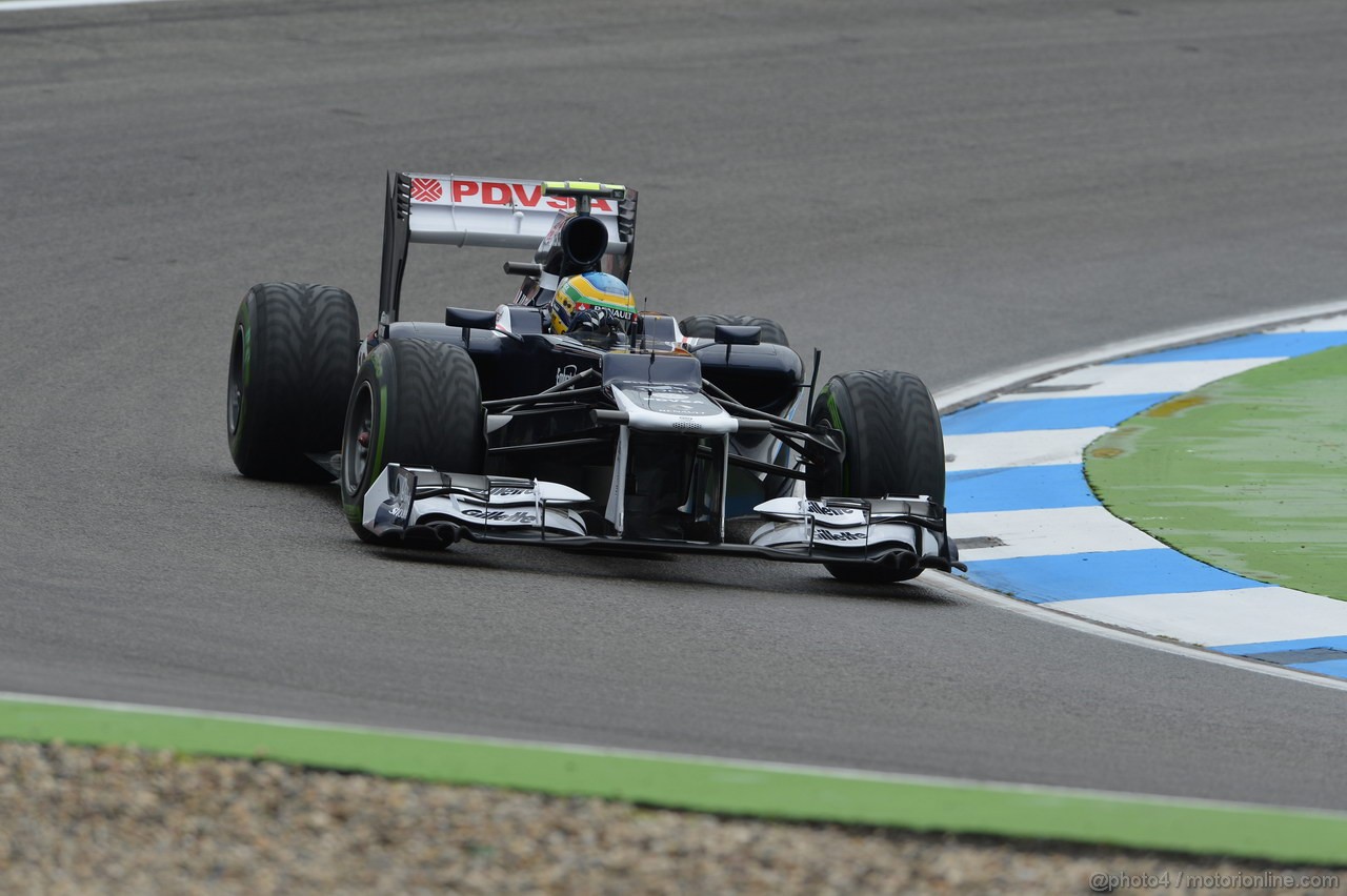 GP GERMANIA, 20.07.2012 - Prove Libere 2, Bruno Senna (BRA) Williams F1 Team FW34