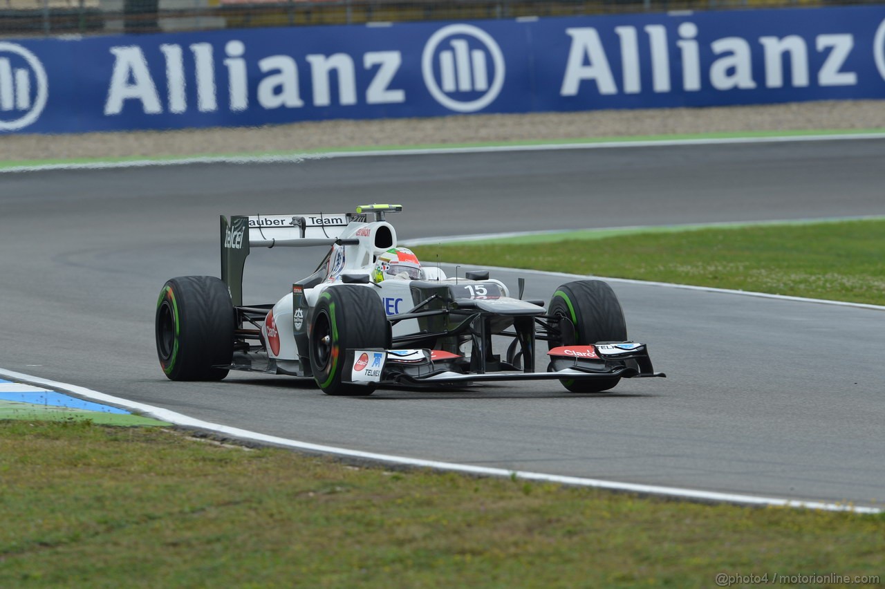 GP GERMANIA, 20.07.2012 - Prove Libere 2, Kamui Kobayashi (JAP) Sauber F1 Team C31