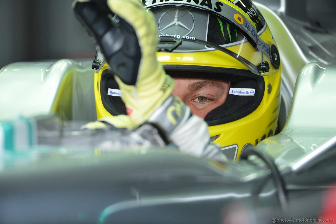 GP GERMANIA, 20.07.2012 - Prove Libere 2, Nico Rosberg (GER) Mercedes AMG F1 W03