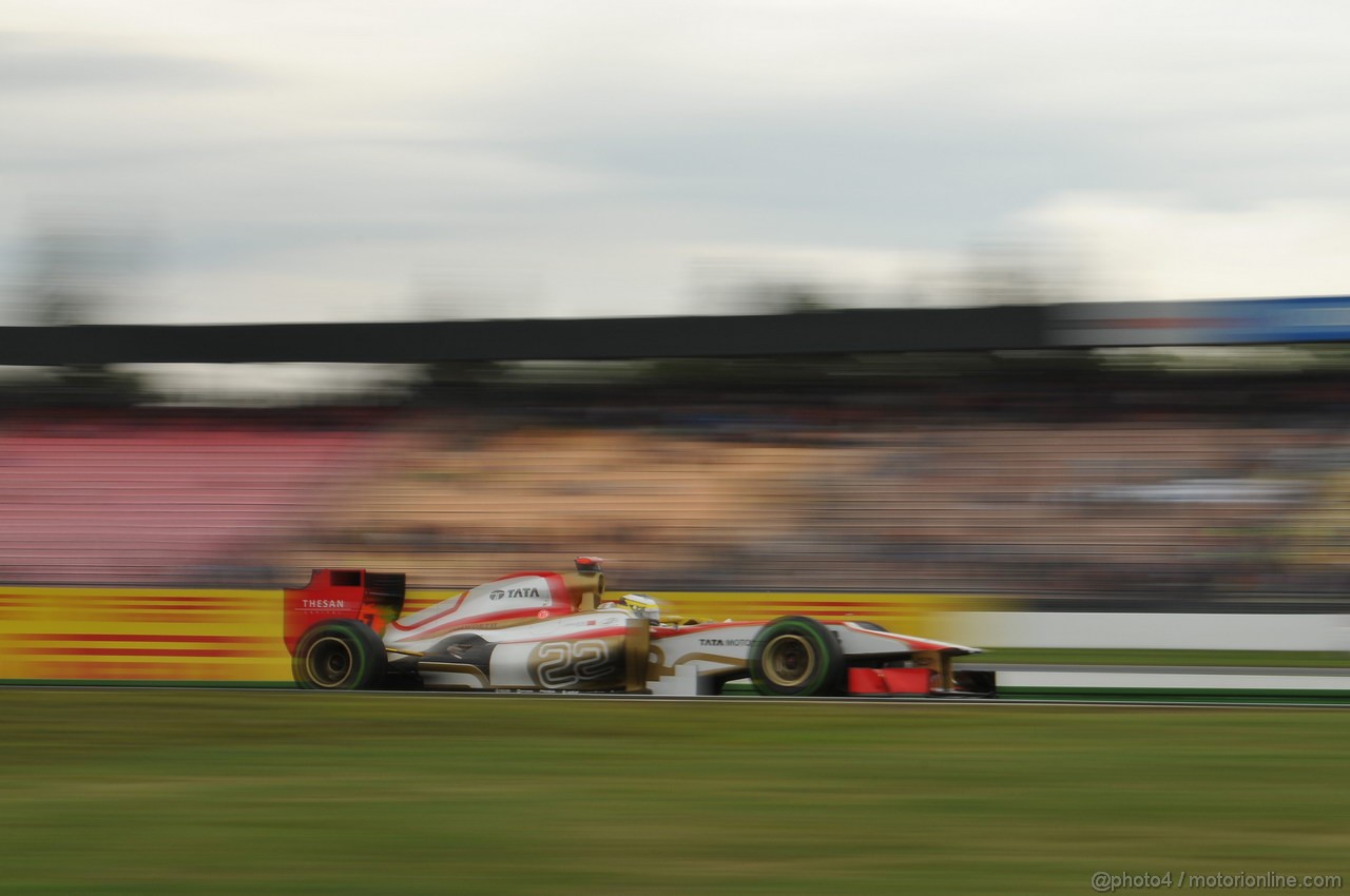 GP GERMANIA, 20.07.2012 - Prove Libere 2, Pedro de la Rosa (ESP) HRT Formula 1 Team F112