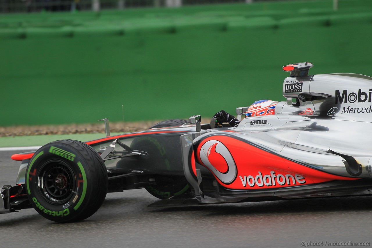 GP GERMANIA, 20.07.2012 - Prove Libere 2, Jenson Button (GBR) McLaren Mercedes MP4-27
