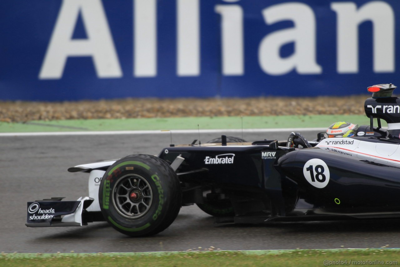 GP GERMANIA, 20.07.2012 - Prove Libere 2, Pastor Maldonado (VEN), Williams F1 Team FW34
