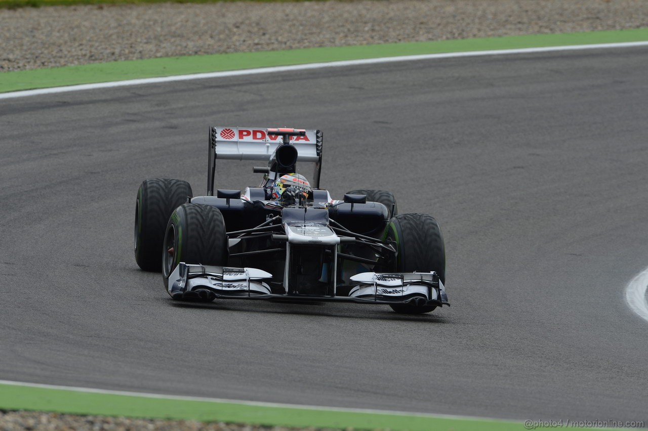GP GERMANIA, 20.07.2012 - Prove Libere 2, Pastor Maldonado (VEN), Williams F1 Team FW34